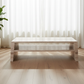 Jonquil Travertine Rectangle Coffee Table