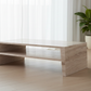 Jonquil Travertine Rectangle Coffee Table