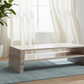 Jonquil Travertine Rectangle Coffee Table