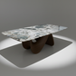 Koi Marble Dining Table Chiaroscuro