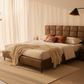 Lauren Leather Platform Bed - Lifestyle 3