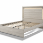 Lincolt Bed – White BG Three-Quarter