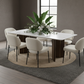 Linea Marble Dining Table Lifestyle 2