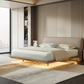 LumiGlow Platform Bed in Caramel Room