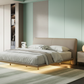 LumiGlow Platform Bed in Mint Green Room