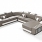 Luminous Comfort Modern LED Sectional