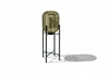 Luna Capsule Floor Lamp - Semi-Translucent Angular Shadow