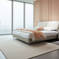 Luzio Modern Upholstered Bed - Lifestyle 1