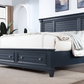 Manzanillo Tall Panel Platform Bed with Storage - Angle 2