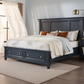 Manzanillo Tall Panel Platform Bed with Storage - Lifestyle 3