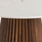 Marble & Fluted Walnut - Angle 5
