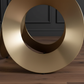 Marble Lazy Susan Round Dining Table - Angle 2