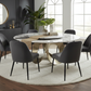Marble Lazy Susan Round Dining Table - Lifestyle 5