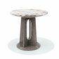 Marble Side Table - Front View