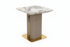 Marble Side Table Studio Photo
