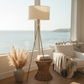 Marbury Tripod Floor Lamp - Coastal Resort