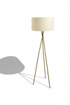 Marbury Tripod Floor Lamp - Geometric Shadow