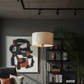Marbury Tripod Floor Lamp - Industrial Loft Concrete
