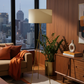 Marbury Tripod Floor Lamp - Mid-Century Skyline