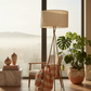 Marbury Tripod Floor Lamp - Morning Mist