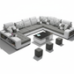 Marina Sectional - Geometric Shadows