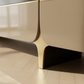 Meridian TV Stand – Gold Leg Detail