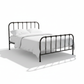 Metal Bed Frame - White BG 3