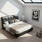 Metro Luxe Upholstered Bed - Geometric Skylight