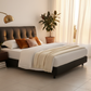 Metro Luxe Upholstered Bed - Sunset Glow