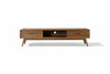 Mid-Century Walnut TV Stand – BG Angular