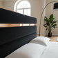 Midnight Velvet Bed - Angle 3