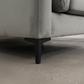 Milano Velvet Sofa - Metal Leg Detail