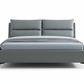Miller Pillow Bed – White Studio Frontal