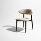Minimal Curve Dining Chair - White Background