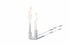 Modern Branch Floor Lamp - Angular Shadow