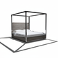 Modern Canopy Bed - Product Shot 2