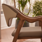 Modern Curve Dining Chair - Angle 3