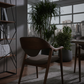Modern Curve Dining Chair - Angle 5