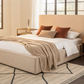 Modern Low-Profile Platform Bed - Dawn Light