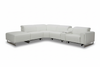 Modern sectional sofa with shadow