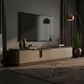 Monarch Marble TV Stand – Moody Low Angle