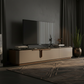 Monarch Marble TV Stand – TV on Stand Side