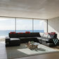 Neo Futurist LED Sectional - Soft Daylight Oceanfront Home