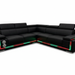 Neo Glow Smart Sectional Sofa White Background