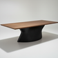 Noir Walnut Dining Table Chiaroscuro