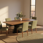 Noir Walnut Dining Table Lifestyle 2