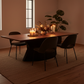 Noir Walnut Dining Table Lifestyle 3