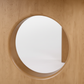 Oak Circle Pedestal - Angle 1