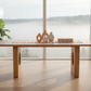Oak Circle Pedestal - Lifestyle 6