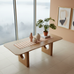 Oak Circle Pedestal - Lifestyle 9